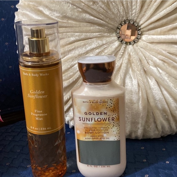 Bath & Body Works Other - BATH & BODY WORKS SET. . . GOLDEN SUNFLOWER SCENT